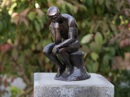 Bronzen beeld rodin