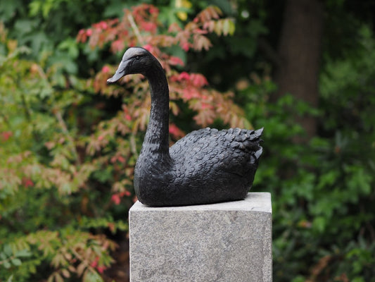 Bronzen zwaan