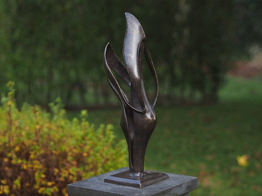 Bronzen beeld abstract