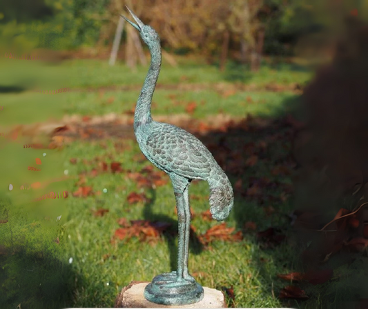 Kraanvogel brons